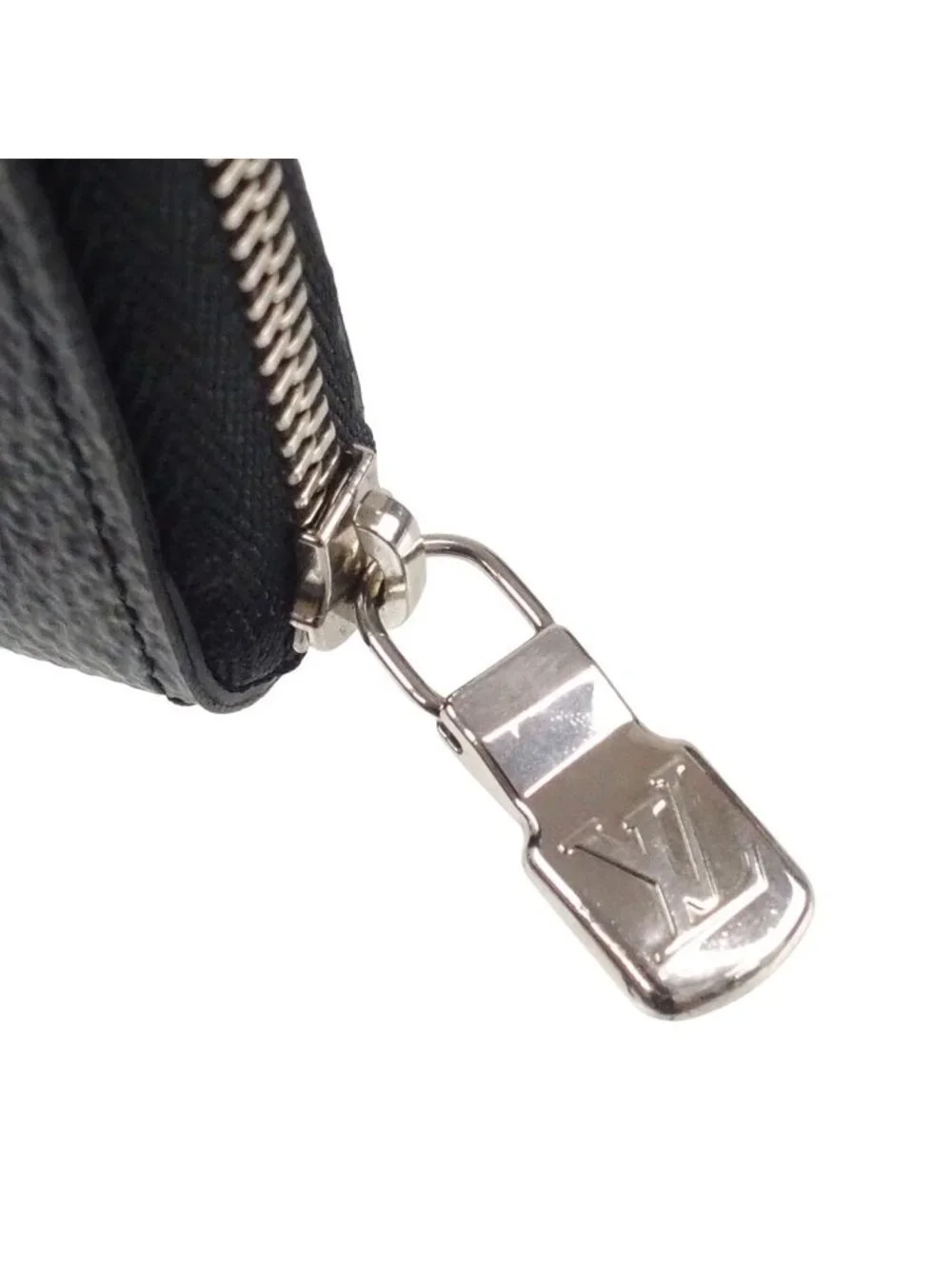 Louis Vuitton Zippy Coin Purse Gray Damier Graphite